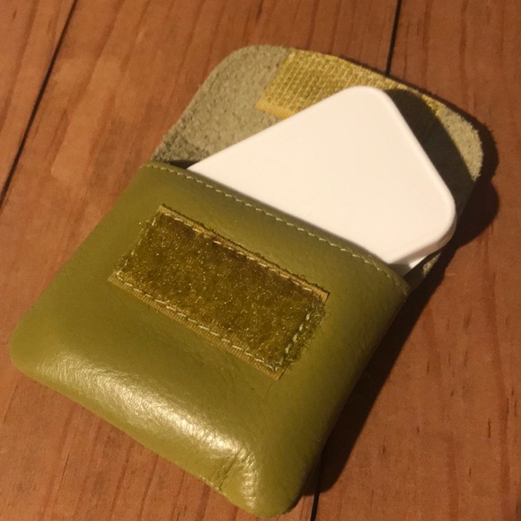 Leather Pill Box or Contact Lens Pouch - Picture 2 of 7
